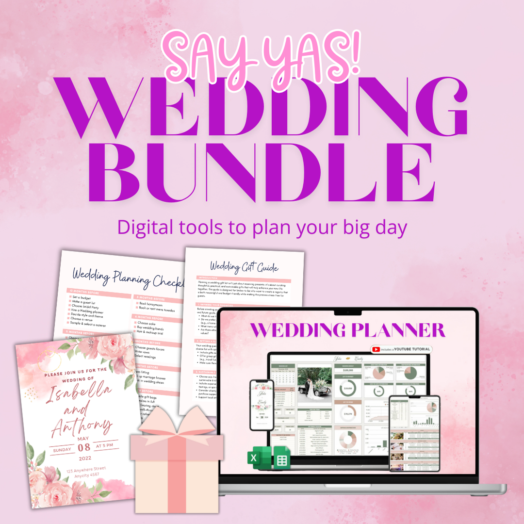 SAY YAS! Wedding Bundle